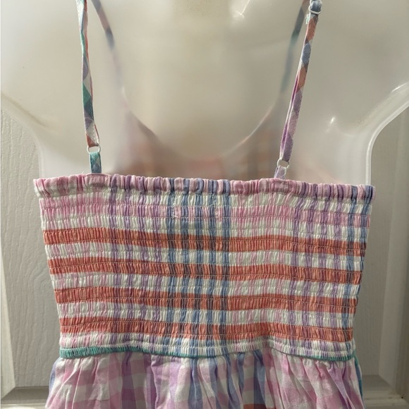Japna Multicolor Plaid Midi Summer Dress XS - Picture 8 of 8